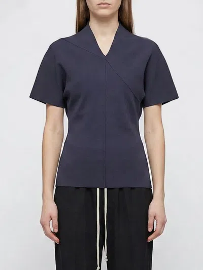 Rick Owens Top Woman  In Blue