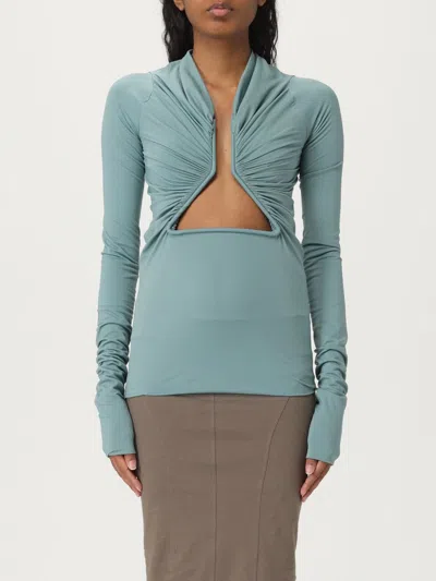 RICK OWENS TOP RICK OWENS WOMAN COLOR BLUE,G48177009