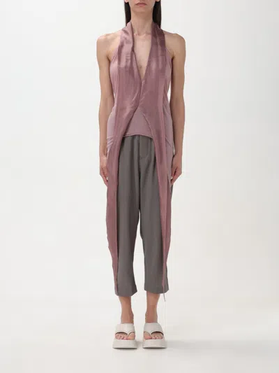 Rick Owens Top  Woman Color Pink In 粉色