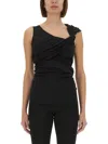Rick Owens Top "sahara" In Black