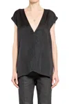 Rick Owens Dylan V-neck Blouse