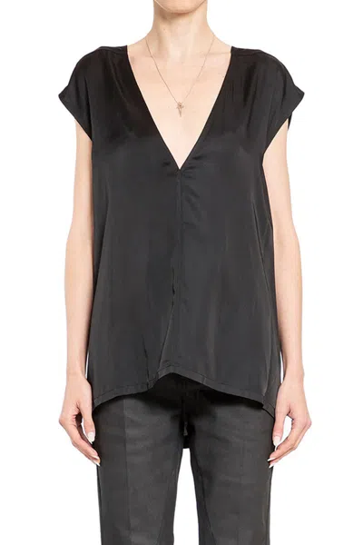 Rick Owens Tops In Black