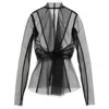 Rick Owens Ls Strutter Jacket In Black