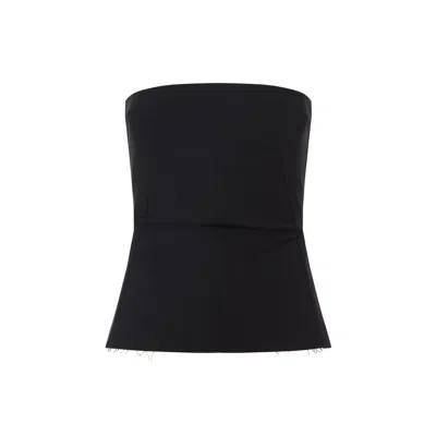 RICK OWENS TOPS BLACK