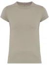 Rick Owens Level Cropped T-shirt In Beige