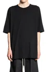 Rick Owens Black Crew Neck T-shirt