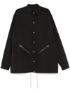 Rick Owens Tour Coat In Black