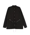 Rick Owens Tour Coat In Black