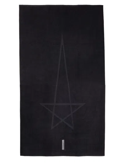 Rick Owens Towel Beach Black