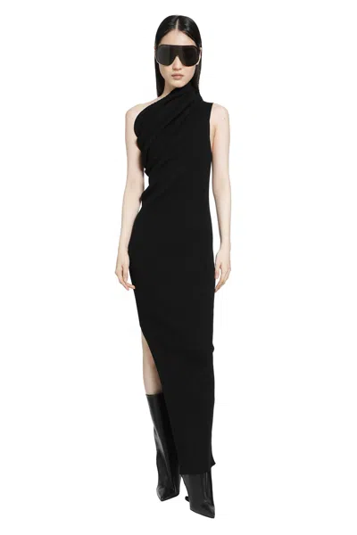 Rick Owens Tower Athena Dress In Black