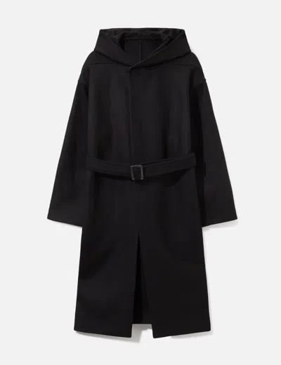Rick Owens Tower Coat In Black/黑色/블랙/ブラック
