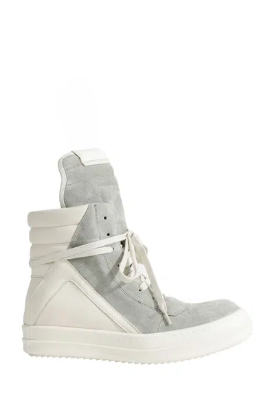 Rick Owens Tower Geobasket In Gray