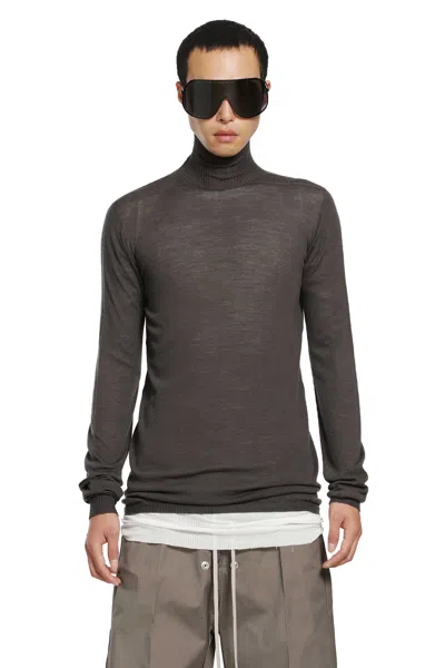 Rick Owens Tower Level Turtle In Brown