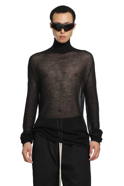 Rick Owens Tower Oversized Turtle In Black