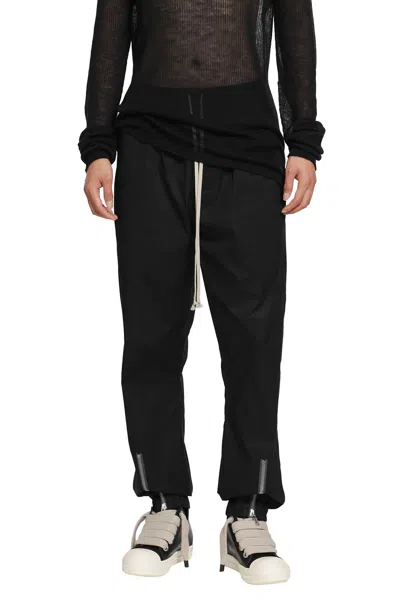 Rick Owens Tower Tecuatl Track Pants In Black