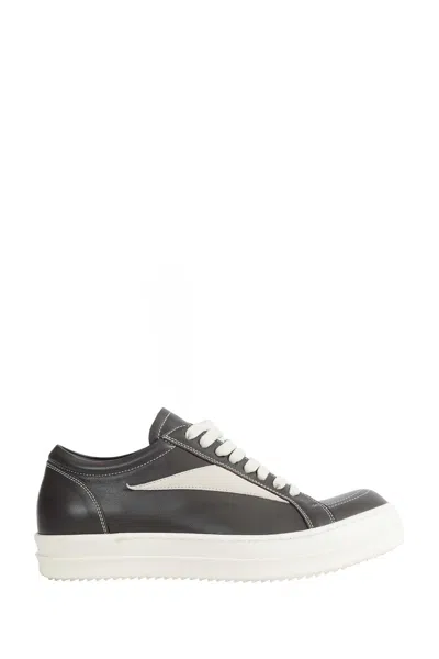 Rick Owens Tower Vintage Sneaks In Black