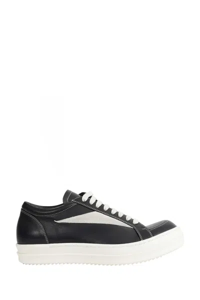 Rick Owens Tower Vintage Sneaks In Black