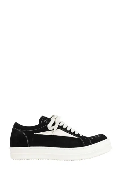 Rick Owens Tower Vintage Sneaks In Black