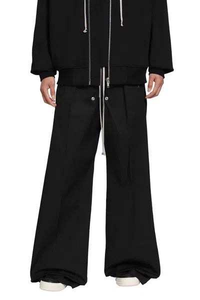 Rick Owens Tower Wide Bela Pants In Black