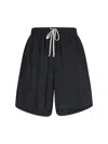 Rick Owens Track Shorts In Black  
