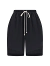 RICK OWENS TRACK SHORTS