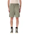 Rick Owens Celadon Boxers With Dropped Crotch In Green