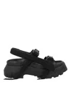 RICK OWENS TRACTOR SANDAL IN LEATHER
