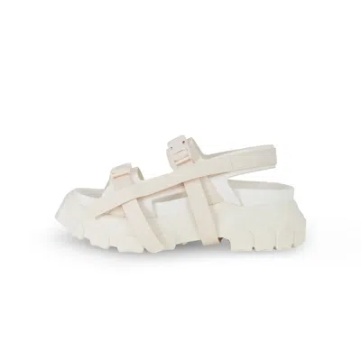 Rick Owens Tractor Sandals In Neutral