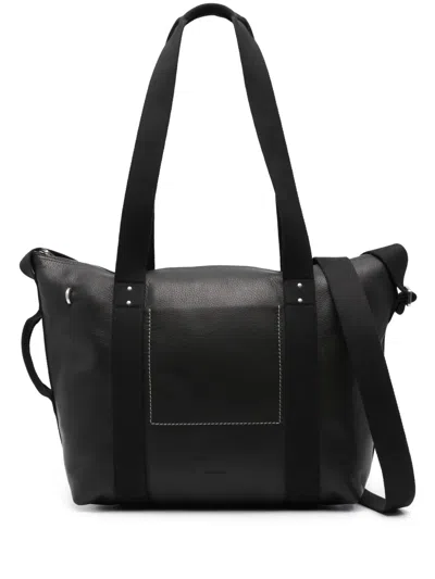 Rick Owens Trolley Tote Bag In Black