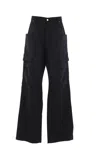 Rick Owens Men Stefan Cargo Pants In Black