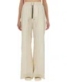 Rick Owens Trousers Wide Leg Elastic Waistband