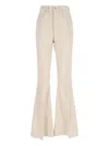 Rick Owens Bootcut Pants In Neutral