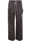 Rick Owens Wide Bela Pants Clothing In Ash+brown+black