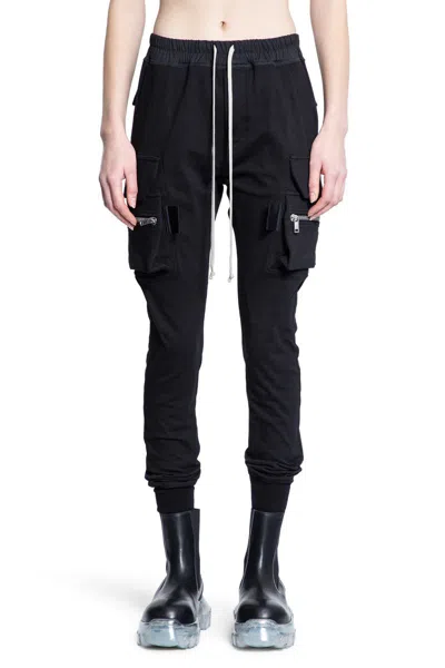 Rick Owens Trousers In Black