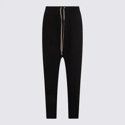 Rick Owens Pantaloni Nero In Black