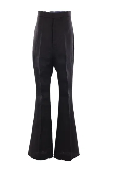 Rick Owens Trousers In Black