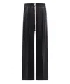 Rick Owens Bela Cotton-blend Poplin Pants In Black