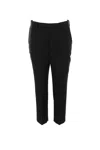 Rick Owens Woman Pants Black Size 6 Virgin Wool, Elastane In Black