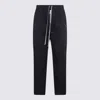 Rick Owens Straight Leg Trousers Eyelet Accents
