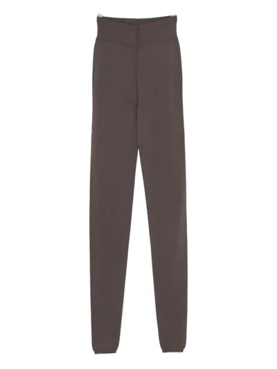 Rick Owens Trousers Blacks And Greys In Brown