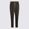 Rick Owens Trousers Featuring Elastic Waistband And Pockets