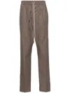 Rick Owens Trousers In Brown