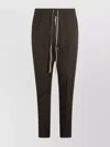 Rick Owens Trousers Featuring Elastic Waistband And Pockets In Black