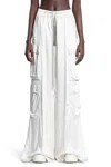 Rick Owens Trousers In White