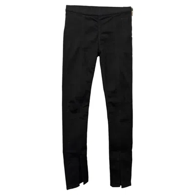 Rick Owens Trousers In Black Cotton