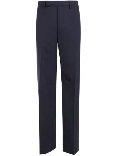 Rick Owens Trousers Tailored "geth" In Blue
