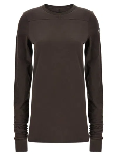 Rick Owens T-shirt In Brown