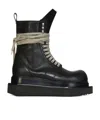 Rick Owens Army Cyclops Turbo High-top Platform Boots In Black