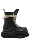Rick Owens Army Cyclops Turbo High-top Platform Boots In Black