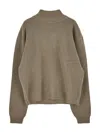 Rick Owens Knitted Jumper In Beige